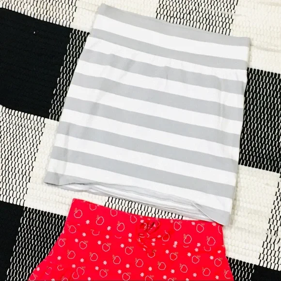 Red apple and striped girl school skirts -small - 6 7 — school shop my c… - Picture 4 of 4